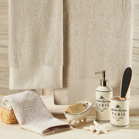 Πετσέτες Μπάνιου (Σετ 3τμχ) Whitegg T037 500gsm Εκρού