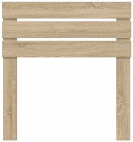 vidaXL Κεφαλάρι Δρύς Sonoma 90 cm Επεξεργασμένο ξύλο