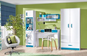 Ντουλάπα Trafiko δίφυλλη-Mple - 90.00Χ50.00Χ189.00cm