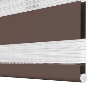 Σύστημα Σκίασης Ρόλερ Zebra Καφέ 100 x 175 εκ. 240213