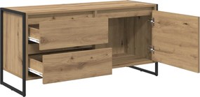vidaXL Ντουλάπι TV 100 x 36 x 49.5 εκ Artisan Δρυς Επεξεργασμένο Ξύλο