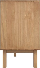 vidaXL Ντουλάπι OTTA 114 x 43 x 73,5 εκ. από Μασίφ Ξύλο Πεύκου