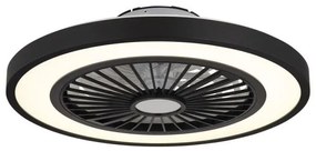 Ανεμιστήρας Οροφής LED 45W Μαύρο-Λευκό Dimmable Blizzak 03653 Globo Lighting-3653-Μαύρο 03653