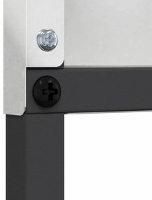 vidaXL Οθόνη Ιδιωτικότητας Κήπου Ασημί 32 χ 140 εκ Ανοξείδωτο ατσάλι