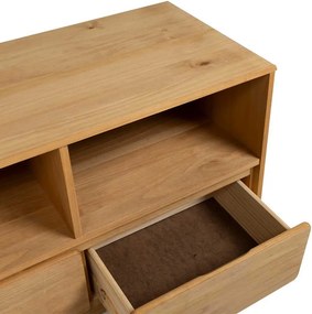 vidaXL Έπιπλο Τηλεόρασης SAUDA Χρώμα Δρυός 99x43x55 εκ. Μασίφ Πεύκο
