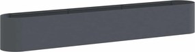 vidaXL Υψωμένο Κρεβάτι Κήπου Ανθρακί 280 x 40 x 40 εκ.