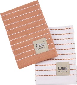 Ποτηρόπανα (Σετ 2τμχ) Das Home Kitchen 0826