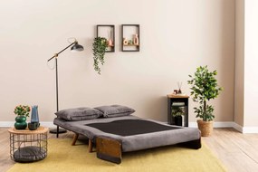 Διθέσιος Καναπές Κρεβάτι Γκρι COSMO 78x120x82