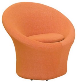 Armchair Egga Orange  metax-01-02-486 διάστ.0.0000 x 0.0000 x 0.0000