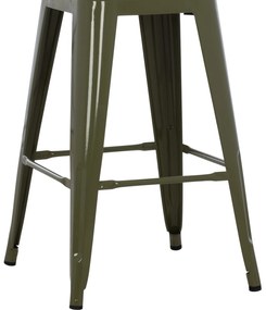 ΣΚΑΜΠΟ ΜΕΣΑΙΟΥ ΥΨΟΥΣ ΜΕΤΑΛΛΙΚΟ MELITA-PRO HM8573.43 DARK OLIVE GREEN 43x43x67Υεκ. (1 Τεμμάχια)