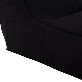 Πουφ Tanea μαύρο με UV protection 190x80x60Υ εκ.