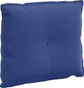 vidaXL Μαξιλάρι Πλάτης Μπλε Αστυνομίας 60 x 50 x 19 cm