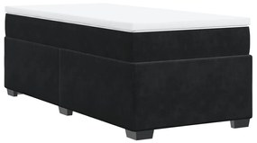 ΚΡΕΒΑΤΙ BOXSPRING ΜΕ ΣΤΡΩΜΑ ΜΑΥΡΟ 90X190 ΕΚ. ΒΕΛΟΥΔΙΝΟ 3285253