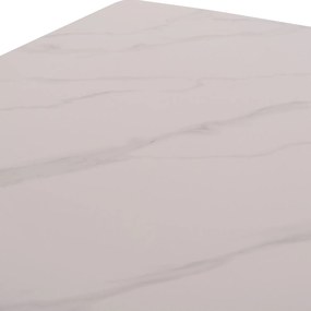ΣΕΤ ΤΡΑΠΕΖΑΡΙΑΣ ΕΣ. ΧΩΡΟΥ 5ΤΜΧ CORNEL HM10954.02 ΛΕΥΚΟ ΜΑΡΜΑΡΟ TOP-ΜΠΕΖ ΥΦΑΣΜΑ