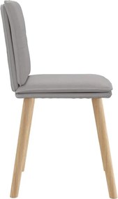 vidaXL Καρέκλες τραπεζαρίας 6 τεμ Cloud Grey Fabric