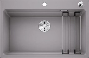 Blanco Etagon 8 - Νεροχύτης Κουζίνας Γρανίτη 78x51 - Alu Metallic