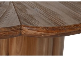 Τραπεζαρία Home ESPRIT Φυσικό Ξύλο 100 x 100 x 77 cm