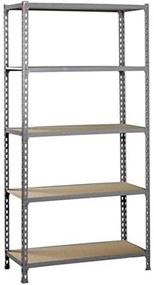 Ράφια SimonRack Μέταλλο Ξύλο Γκρι (180 x 80 x 40 cm)