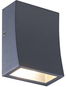 Φωτιστικό Τοίχου - Απλίκα Fer LG1041G 6,5x3,8x8,8cm Led 110lm 3W 3000K Dark Grey Aca