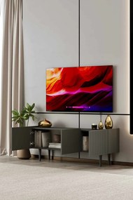 Έπιπλο Τηλεόρασης Γκρι CLOPRE 140x29x20