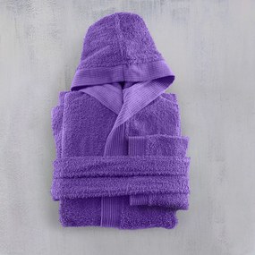 Παιδικό Μπουρνούζι Rythmos Twist Purple Μωβ No 4-6