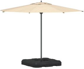vidaXL Σετ Βάσης Ομπρέλας 2-τεμαχίων : 110kg Άμμος ή 70kg Νερό