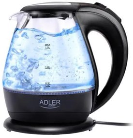 ADLER GLASS KETTLE 1,5L