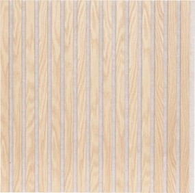 3D Πάνελ Τοίχου Ξύλινο (60x60) A-S Colva Beige 210403D