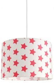 Παιδικό Φωτιστικό Κρεμαστό Hesperis Kids Big Stars 35x24cm Ε27 Red Veis