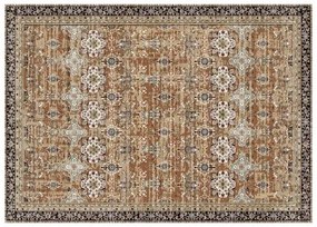 VEVOR Large Area Rug 9 x 12 ft Anti-Skid Indoor Floor Mat Vintage Brown Green