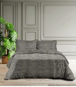 Makis Tselios Home Σετ Σεντόνια Μονά 170x270 Lines 4 Grey