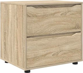 vidaXL Ντουλάπι αποθήκευσης Δρύς Sonoma 60 x 48 x 57 εκ