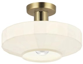 Φωτιστικό Οροφής Vivian 4310801 E27 1xMax 40W 26x18cm Gold Viokef