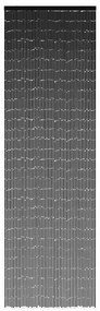 vidaXL Έντομο κουρτίνα πόρτας Σκούρο γκρι 56x185 cm Μπαμπού