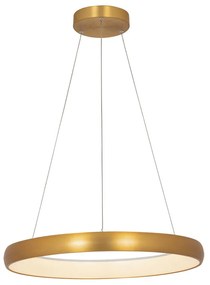 Φωτιστικό Οροφής LED Dimmable Zambelis 2054 Brushed Gold Matt