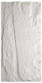 Supergreens Τεχνητός Τοίχος PU Stone "Obsidian" Λευκός 120x60x3 εκ.