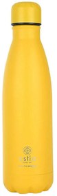 Ισοθερμικό Μπουκάλι Flask Lite Save The Aegean 01-18078 7x7x26,6cm 500ml Yellow Estia