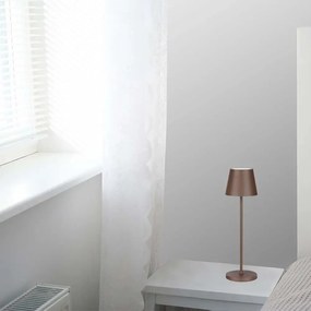 V-TAC Πορτατίφ με Καφέ Καπέλο και Καφέ Βάση