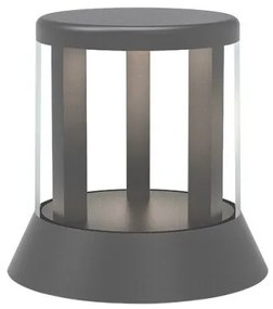 Επιδαπέδιο Φωτιστικό LED 8W IP65 3000K Σκούρο Γκρι E337 Zambelis-E337-Ανθρακί E337