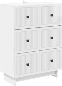 vidaXL Ντουλάπι με Συρτάρια 66 x 34,5 x 90 εκ Επεξεργασμένο Ξύλο