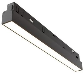 Γραμμικό Φωτιστικό Μαγνητικής Ράγας Exility LED 12W Μαύρο 4000K Basis TR030-2-12W4K-B Maytoni TR030-2-12W4K-B