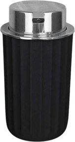 Θήκες κρεμοσάπουνου Dispenser πλαστικές - Σετ 5pcs - Black - 21775