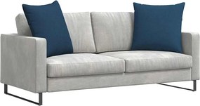 vidaXL Μαξιλάρι Καναπέ 2 pcs Μπλε 60 x 60 cm ύφασμα