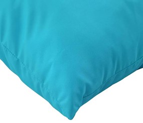 vidaXL Μαξιλάρια Ρίψης 4 pcs Τιρκουάζ 40 x 40 cm ύφασμα