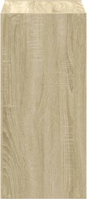 vidaXL Βιβλιοθήκη Sonoma Δρυς 68,5x32x68,5 εκ. από Επεξεργ. Ξύλο