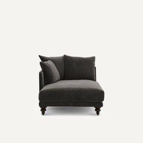 Ανάκλιντρο από βελούδινο chenille, Lazare