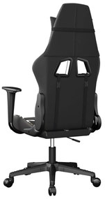Καρέκλα Gaming Μασάζ Μαύρο/Παραλλαγή από Συνθετικό Δέρμα - Πολύχρωμο
