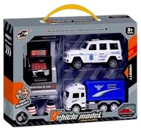 Σετ αστυνομικά οχήματα με αξεσουάρ - JW567-109 - 917173