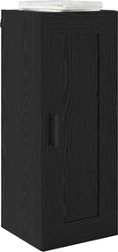 vidaXL Επιτοίχιο ντουλάπι Μαύρη Οξυά 34,5 x 34 x 90 εκ.