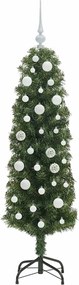 vidaXL Τεχνητό Χριστουγεννιάτικο Δέντρο με 150 LED Πράσινο 150 cm